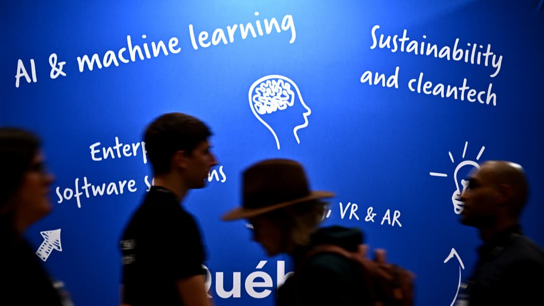 Attendess on day one of Collision 2024